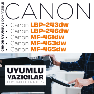 Canon CRG-070 Toner Tozu 250GR./ LBP243dw / LBP246dw / MF461dw / MF463dw / MF465dw
