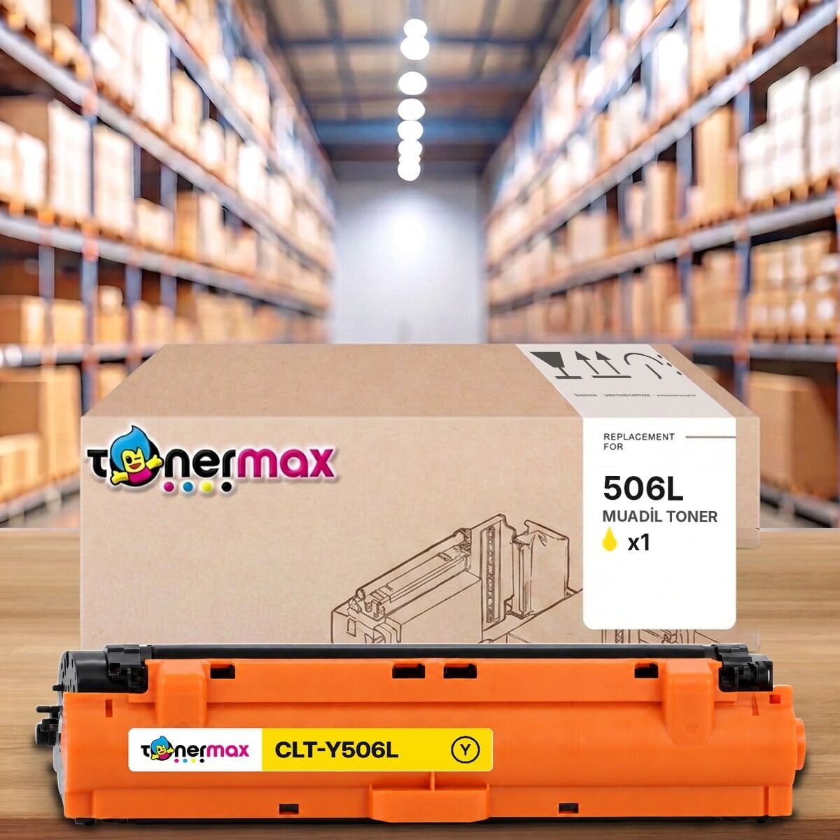 Samsung CLT-Y506L Sarı muadil toner