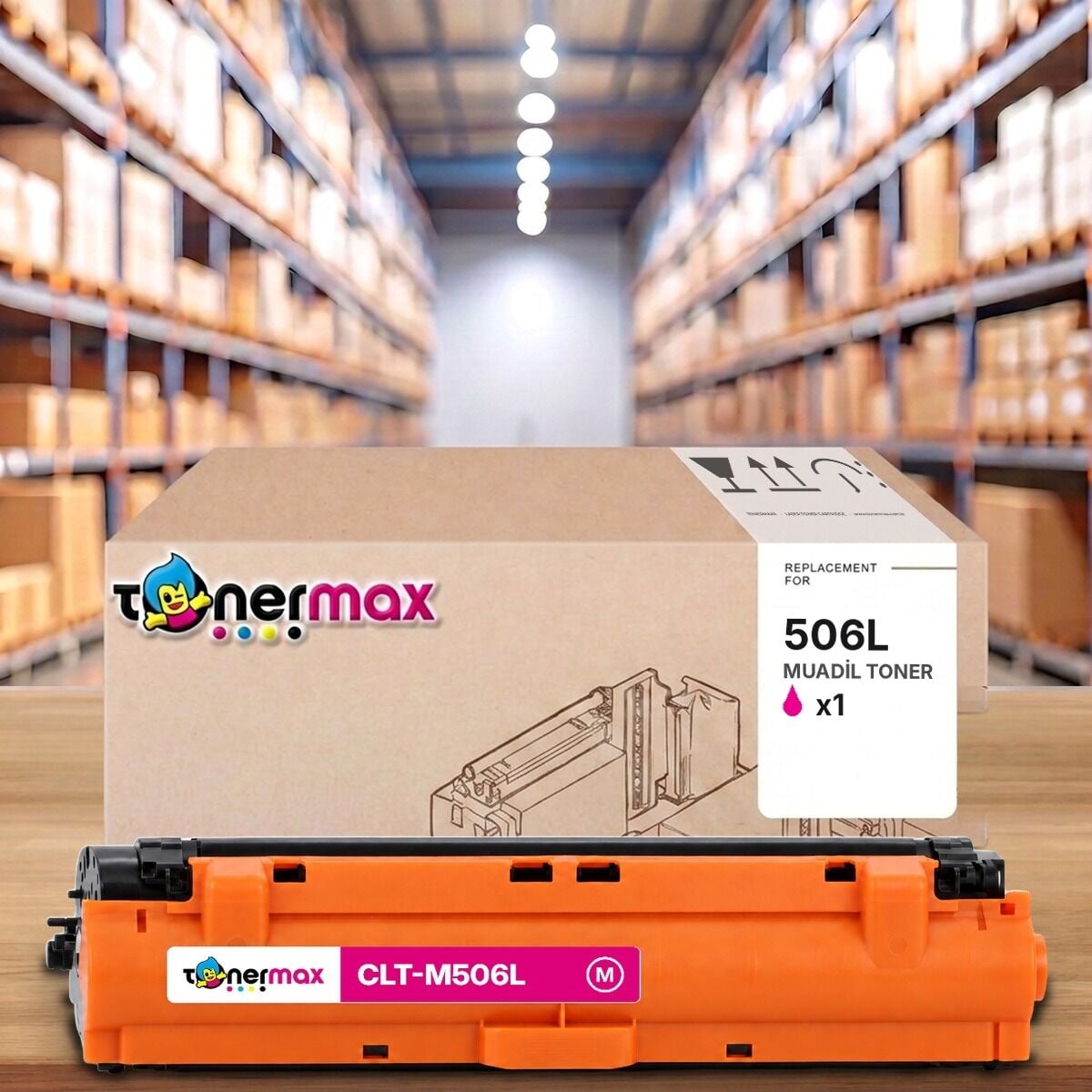 Samsung CLT-M506L Kırmızı muadil toner
