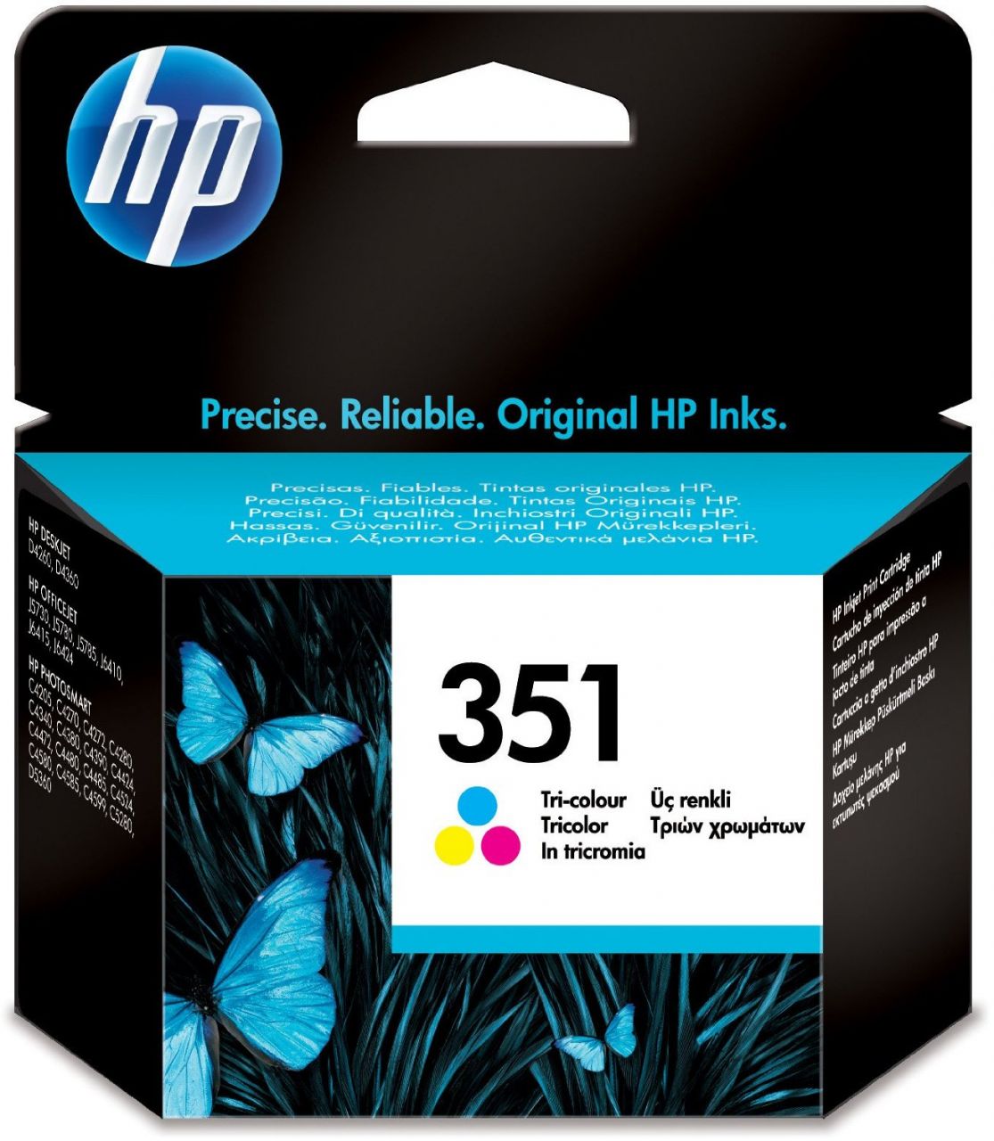 HP 351 CB337E Renkli Kartuş / Hp D4200 / D4260 / D4360 / J5730 / J5780 / J5790 / J6410 / J6480 Kartuş
