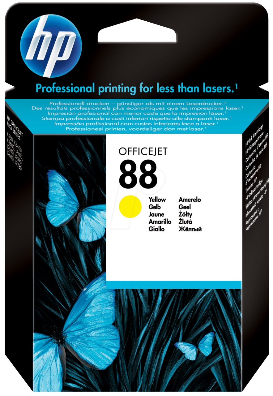 HP 88 C9388A Sarı Orjinal Kartuş