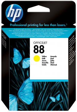 HP 88 C9388A Sarı Orjinal Kartuş
