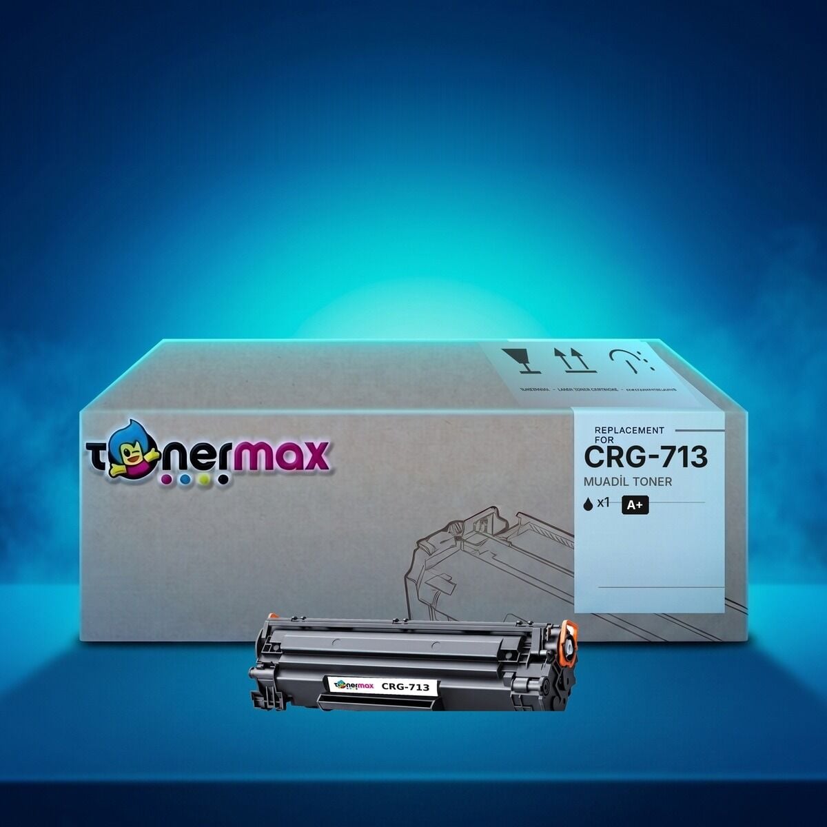 TonerMAX® CRG713 Muadil Toner — Japon Tozu — Daha Kaliteli Baskı