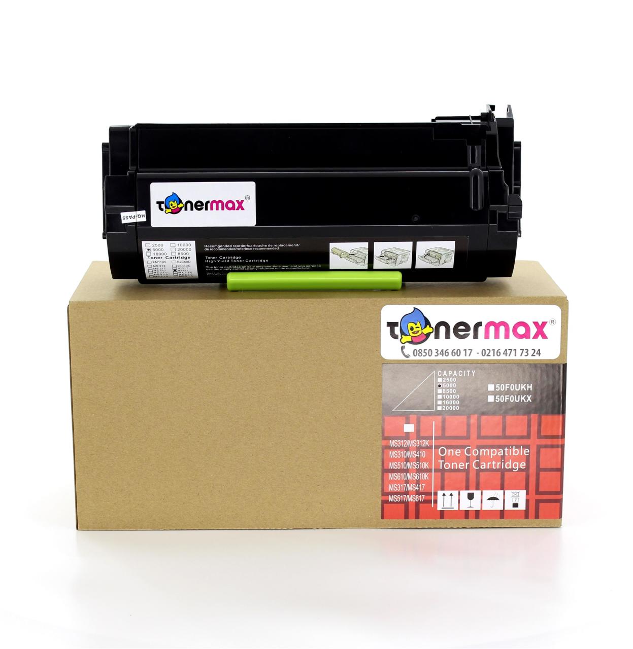Lexmark 51B5H00  / MS417 / MS517 / MS617 Muadil Toneri 8,5K - Eco
