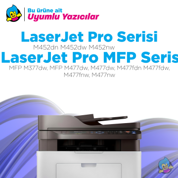 Hp 412X - CF412X Muadil Toner Sarı / M377 / M452 / M477