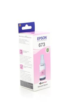 Epson T6736 / L800 / L805 / L810 / L850 / L1300 / L1800 Açık Kırmızı Mürekkep Tüpü 70ml