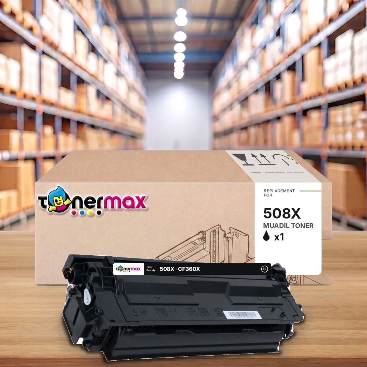 TonerMAX® 508X Siyah Muadil Toner