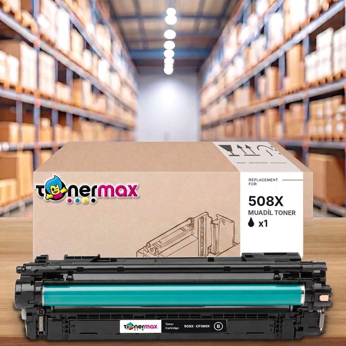 TonerMAX® 508X Siyah Muadil Toner