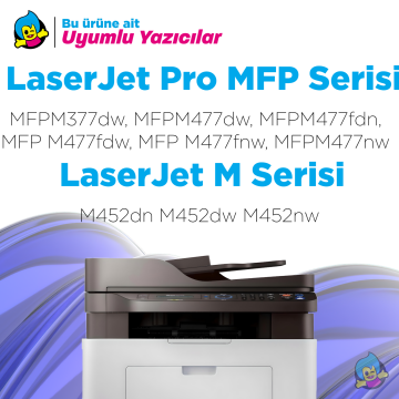 Hp 411A / CF411A Muadil Toner -Mavi / M452 / M477