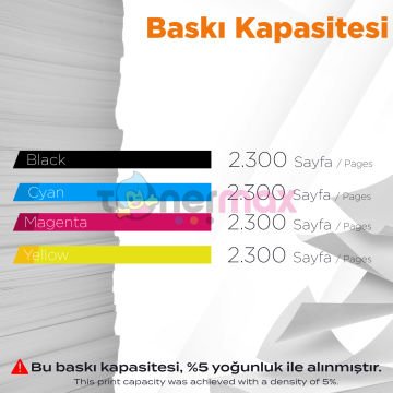 Hp 412A / CF412A Muadil Toner -Sarı  / M452 / M477