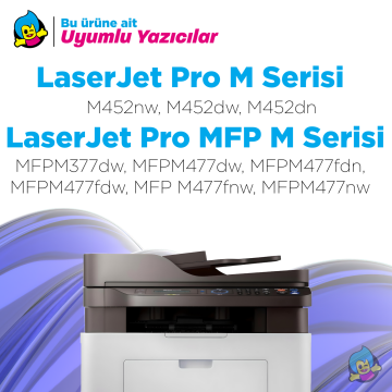 Hp 413A / CF413A Muadil Toneri Kırmızı /M452 / M477