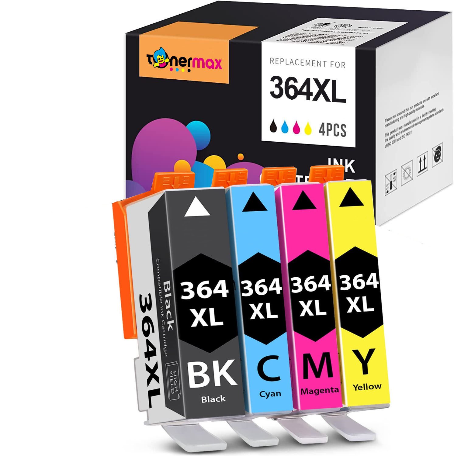 HP 364 / 364XL Muadil Kartuş Set