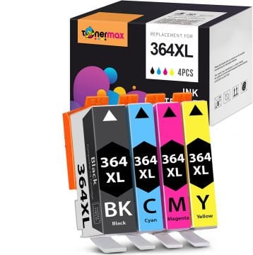 HP 364 / 364XL Muadil Kartuş Set