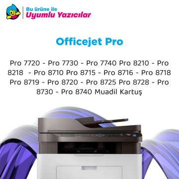 Hp 953XL Muadil Kartuş Set / Officejet Pro 8210 / 8218 / 8715 / 8720 / 8725