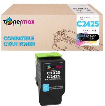 Lexmark C2425-C235HC0 Mavi Muadil Toner / C2425dw / C2325dw /MC2325adw /MC2425adw /MC2535adwe /MC2640adwe