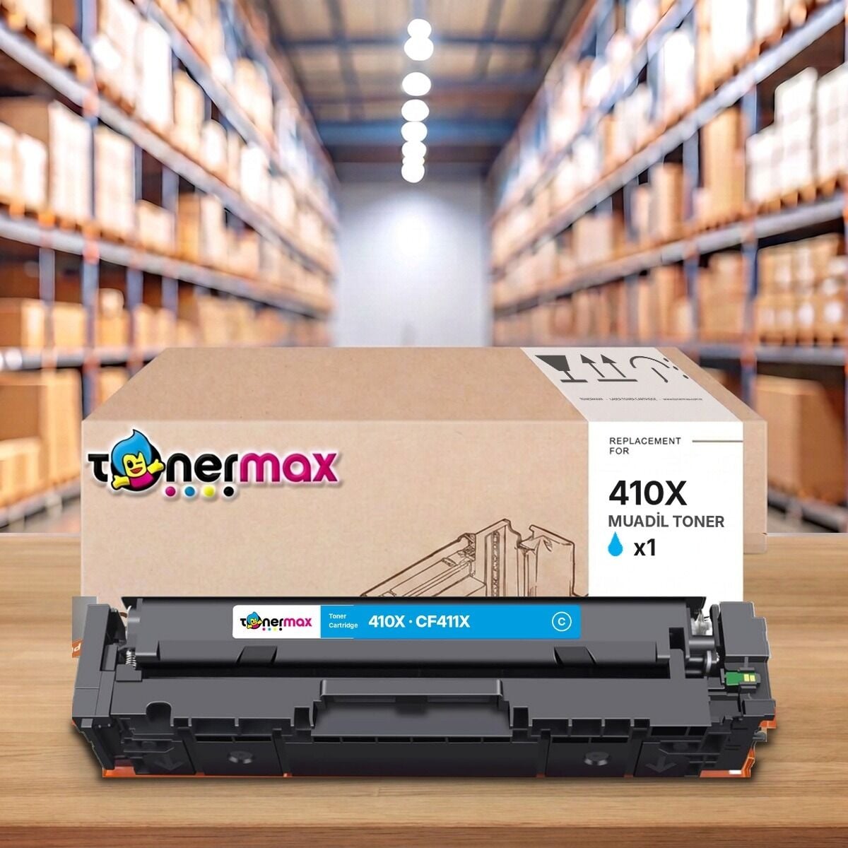 TonerMAX® 410X Mavi Muadil Toner