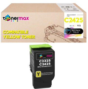 Lexmark C2425-C235HY0 Sarı Muadil Toner / C2425dw / C2325dw /MC2325adw /MC2425adw /MC2535adwe /MC2640adwe