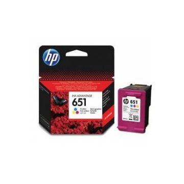HP 651 C2P11A Renkli Orjinal Kartuş / HP DeskJet 5645 / 5575