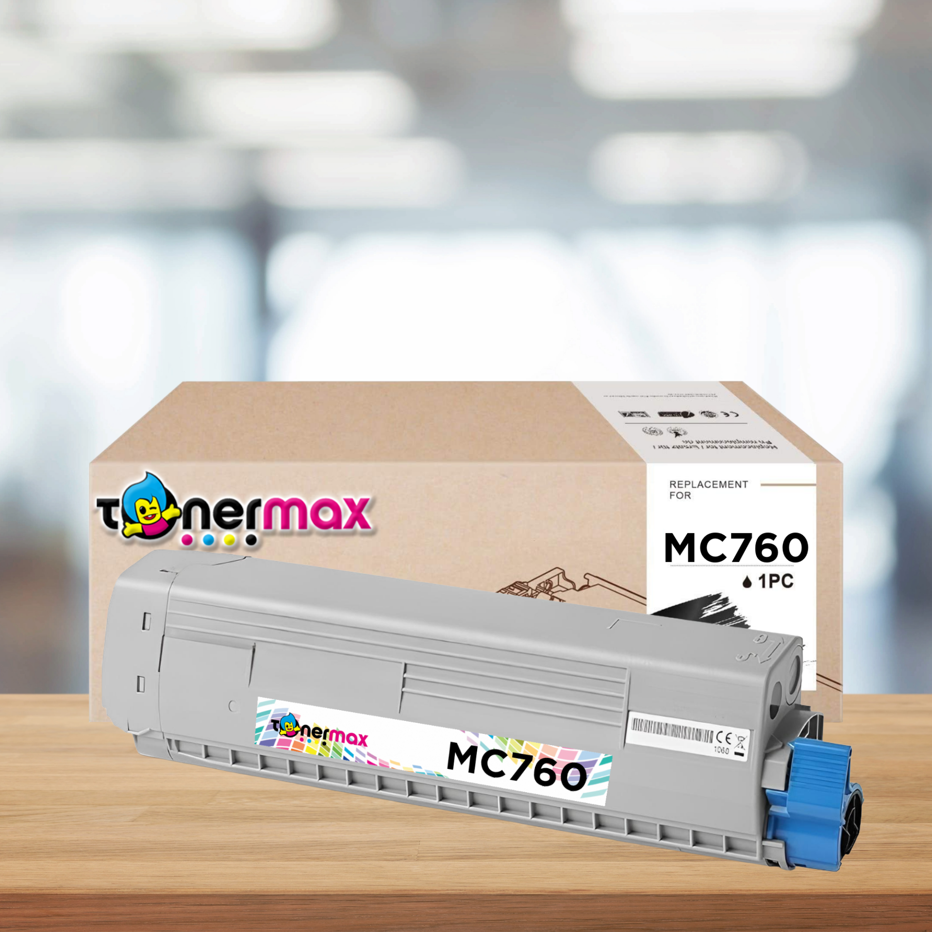 Oki MC760 45396302 Kırmızı Muadil Toner / MC770 / MC780