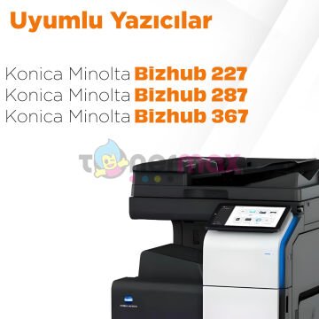Konica Minolta Uyumlu Tonermax TN-323 Toner Tozu 500GR./ Bizhub 227 / Bizhub 287 / Bizhub 367 Toner Tozu