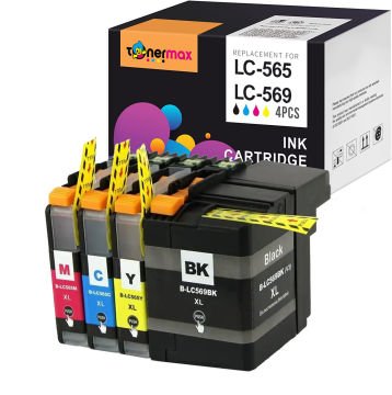 Brother LC565XL - LC569XL Muadil Kartuş Set/ MFC-J2310 /MFC-J2510 / MFC-J3520 / MFC-J3720