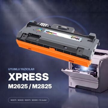 Samsung MLT-D116L Muadil Toner 2'li Avantaj Paket/ M2625 / M2626 / M2826 / M2876 / M2675 / M2825 / M2826