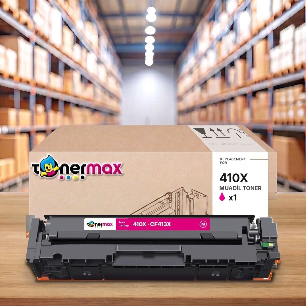 TonerMAX® 410X Kırmızı Muadil Toner