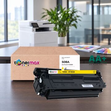 Hp 508A CF362A Sarı Muadil Toner AA Plus / Color LaserJet Enterprise M552 / M553 / MFP M577