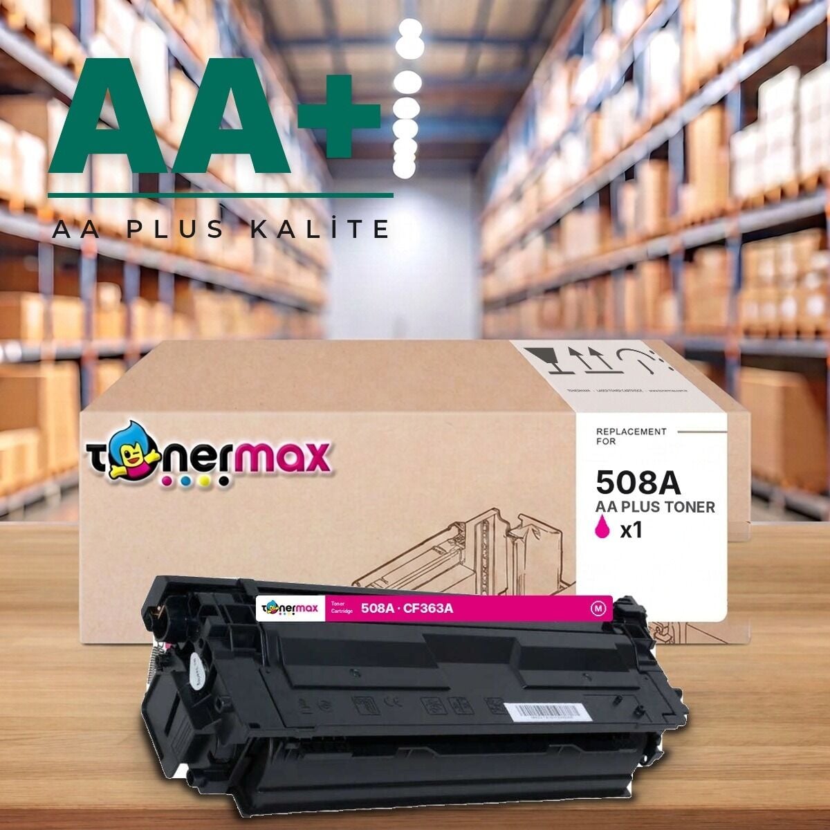 HP 508A CF363A Kırmızı AA Plus muadil toner