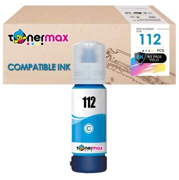Epson T112 Muadil Mürekkep Mavi / L11160 / L15150 / L15160 / L6460 / L6490 / L6550 / L6570 / M15140 / L15180 / L6580