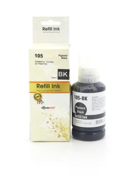 Epson 105 C13T00Q140 Muadil Mürekkep Siyah / Epson EcoTank L7160 - L7180