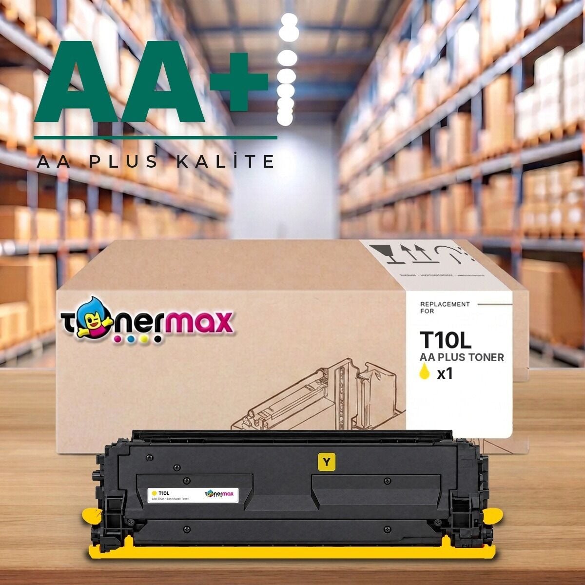 Canon T10L Y Sarı AA Plus muadil toner