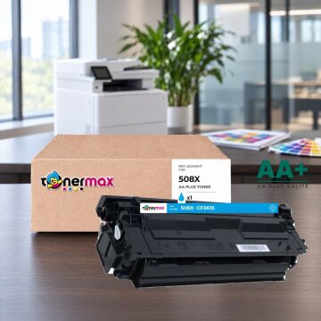 Hp 508X CF361X Mavi Muadil Toner AA Plus / Color LaserJet Enterprise M552 / M553 / MFP M577