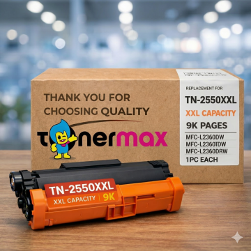 Brother TN-2550XXL Muadil Toner / HL-L2461DN / MFC-L2806DW / MFC-L2861DW / MFC-L2886DW