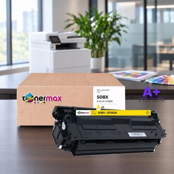 Hp 508X CF362X Sarı Muadil Toner A Plus / Color LaserJet Enterprise M552 / M553 / MFP M577