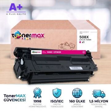 Hp 508X CF363X Kırmızı Muadil Toner A Plus / Color LaserJet Enterprise M552 / M553 / MFP M577