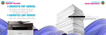 Canon CRG-057 Muadil Toner 20'li Paket Çipli / LBP223 / LBP226 / LBP228X / MF443 / MF445 / MF446 / MF449 / MF453 / MF455