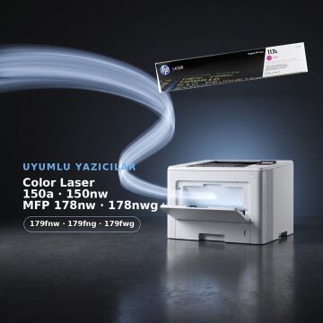 Hp 117A W2073A / Hp 150a / 150nw / 178nw / 179fnw Kırmızı Orjinal Toner