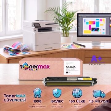 Hp 130A CF352A Sarı Muadil Toner A Plus / Color LaserJet Pro MFP M176 / M177