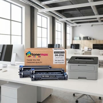 Brother DR-2550 Muadil Drum Ünitesi 2'li Paket / HL-L2461DN / MFC-L2806DW / MFC-L2861DW / MFC-L2886DW