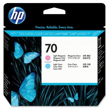 HP 70 C9405A  Açık Mavi ve Açık Kırmızı Baskı Kafası Orjinal