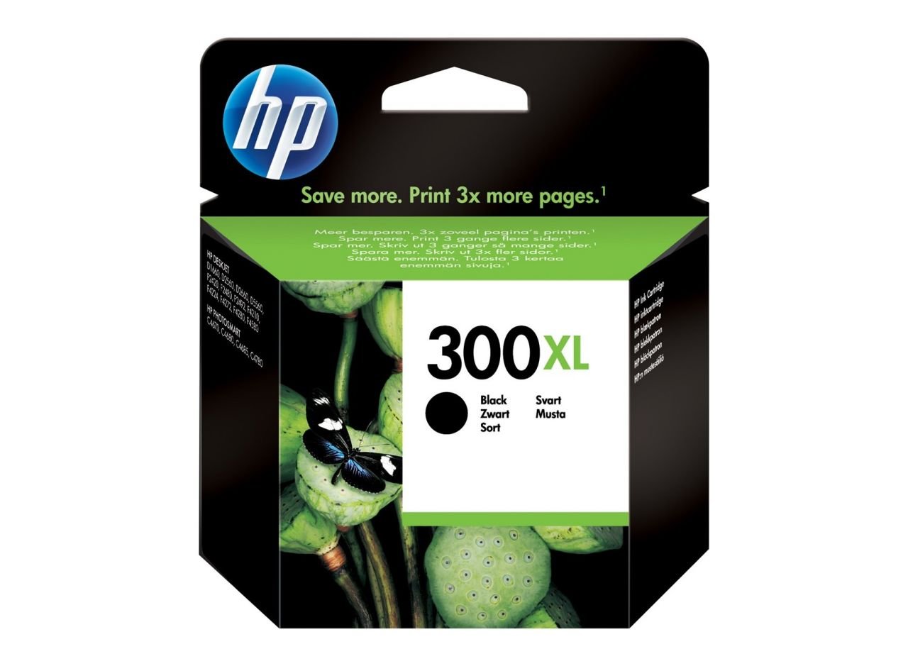 HP 300XL CC641E Yüksek Kapasiteli Siyah Orjinal Kartuş