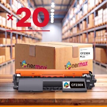 HP CF230X A Plus Muadil Toner 20'li Paket (1 Koli) / M203 / M227