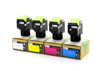 Lexmark CX310 / CX410 / CX510 Muadil Toner Set
