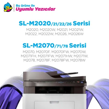 Samsung MLT-D111S Muadil Toner Yeni Versiyon Çipli V4