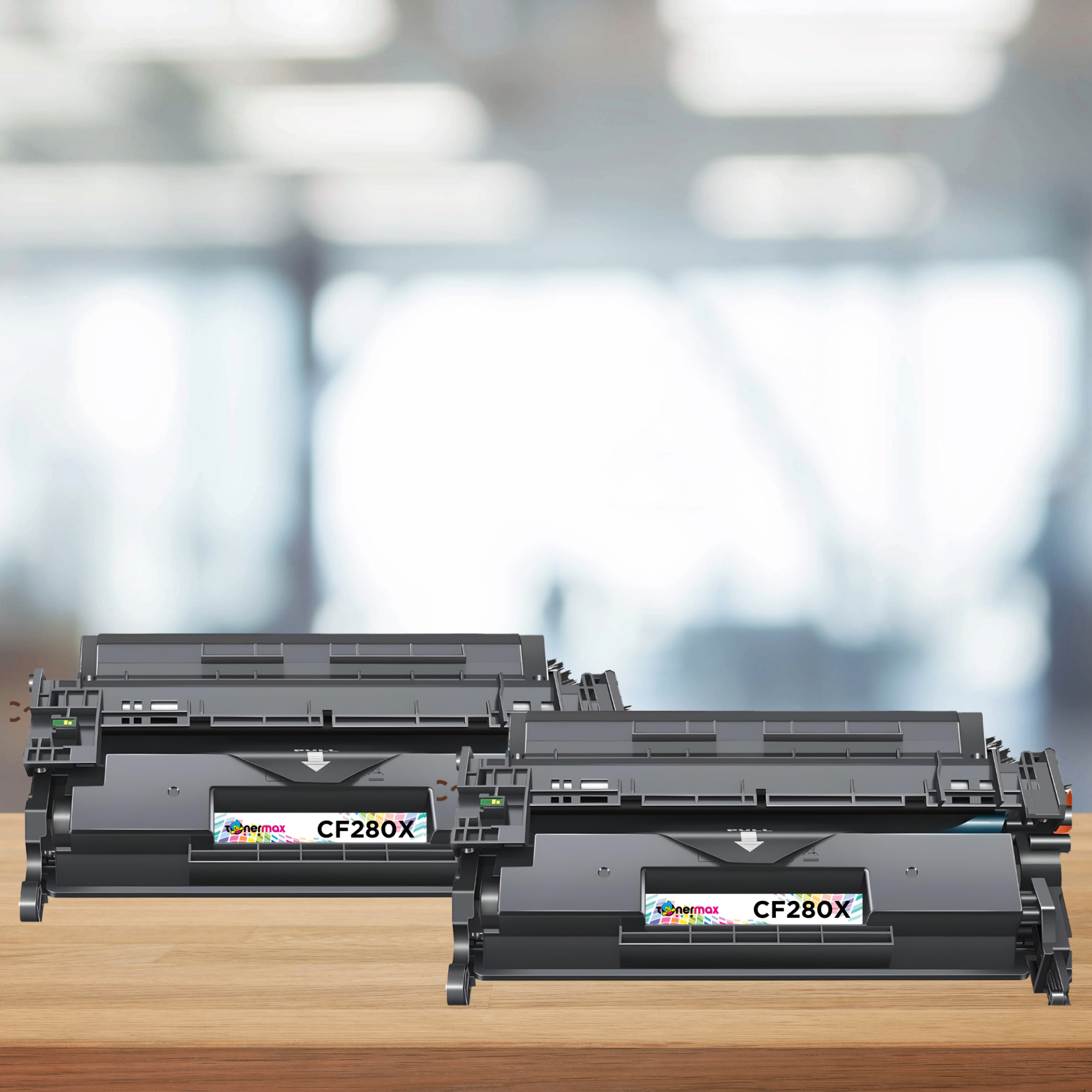 HP CF280X / Pro 400 M401 / M425 Muadil Toner - 2'li Paket