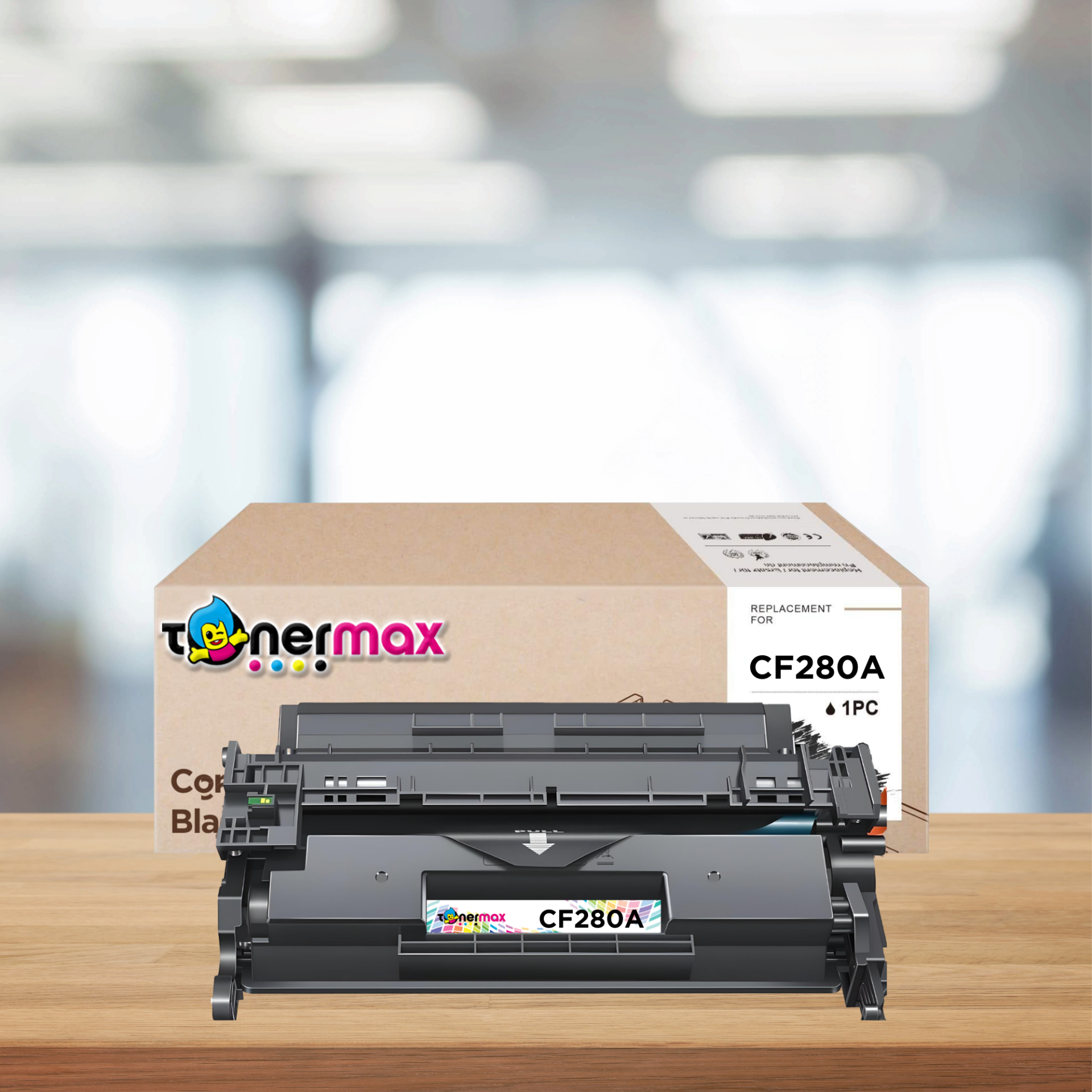 HP 80A / CF280A / Pro 400 M401 / M425 Muadil Toneri - 4'lü Paket