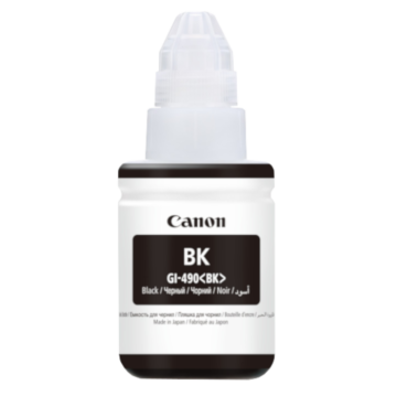 Canon GI-490 Orjinal Siyah Mürekkep / Pixma G1400 / G2400 / G3400