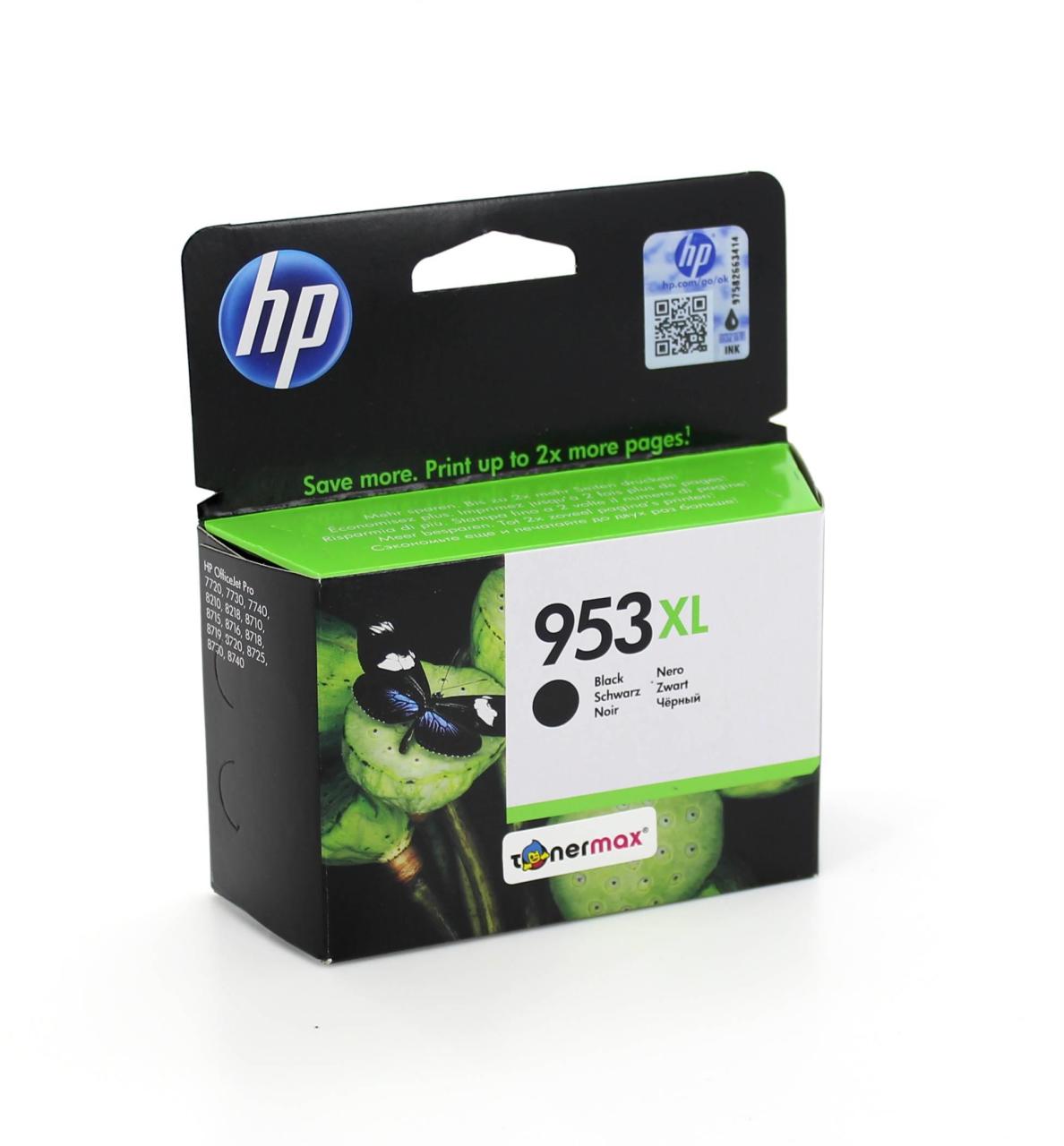 Hp 953XL L0S70AE Siyah Orjinal Kartuş/ Officejet Pro 8210 / 8218 / 8710 / 8715 / 8720 / 8725