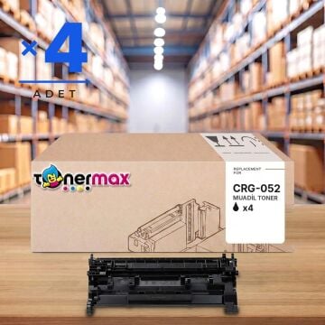 Canon CRG-052 Muadil Toner - Çipli 4'lü Paket / LBP212 / LBP214 / LBP215 / MF421 / MF424 / MF426 / MF428 / MF429
